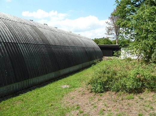 Asbestsanierung einer Halle vorher